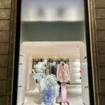 Vetrina festive Lanvin 2022: snow crystals, the moonlight and the genie and his lamp